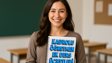 Kadrolu Öğretmen Ek Ders Ücretleri
