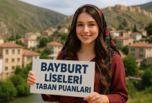 2025 Yılı Bayburt Liseleri Taban Puanları ve Yüzdelik Dilim Analizleri