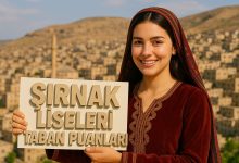 Şırnak Liseleri Taban Puanları ve Yüzdelik Dilim Analizleri