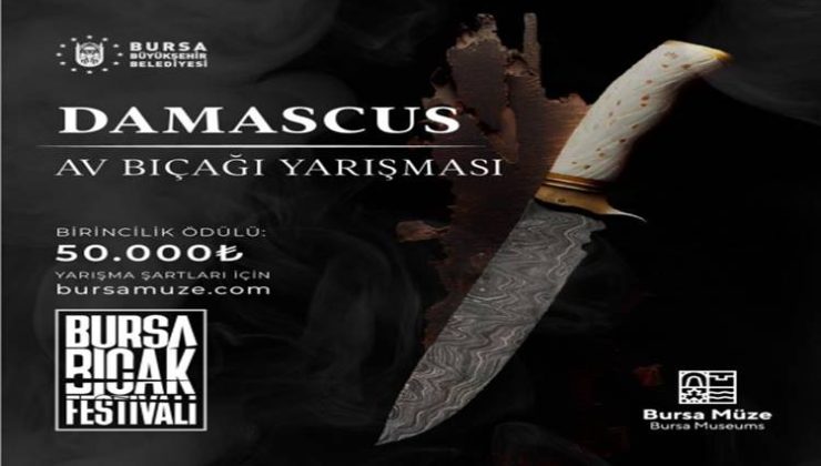 Bursa Bıçak Festivali 2023 Damascus Av Bıçağı Yarışması-2023