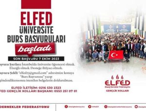 ELFED Üniversite Bursu Başvuruları 2023-2024 2023