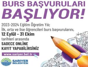 İstanbul Sarıyer Belediyesi Bursu Başvurusu 2023-2024 2023